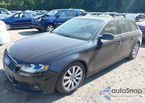 2012 Audi A4 2.0T Premium from USA, damaged, VIN WAUSFAFLXCA113965